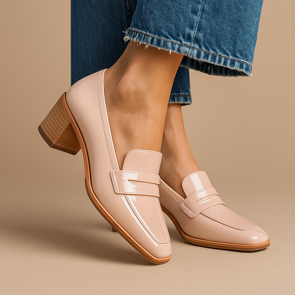 Elaine | Mocassins Brillants