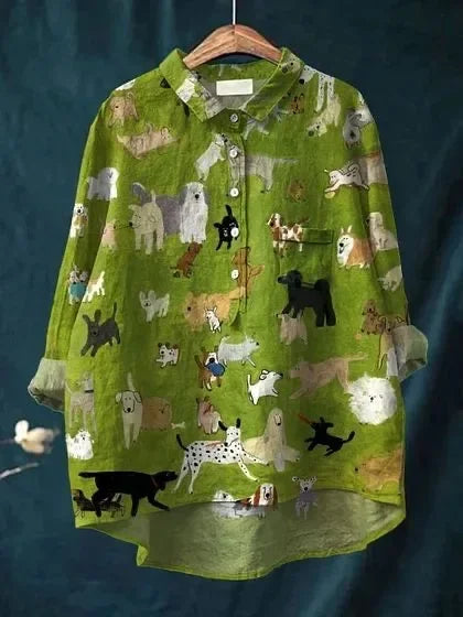 Chemise Décontractée Imprimée - Line