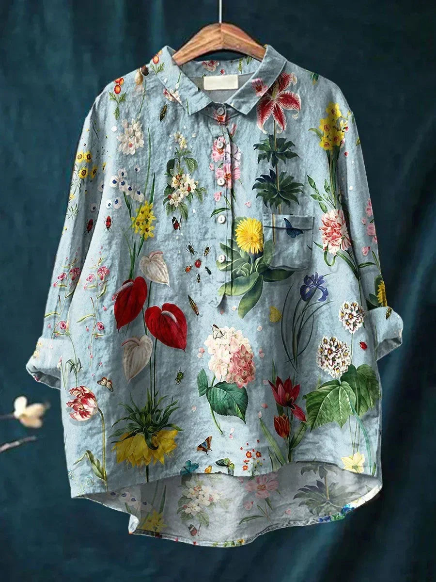 Lotte - Blouse Florale Douce