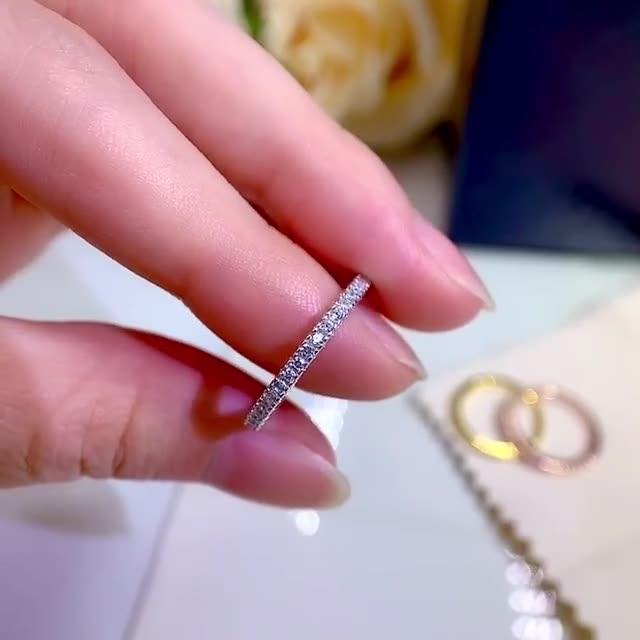 Wafae™ | Bague d’alliance empilable