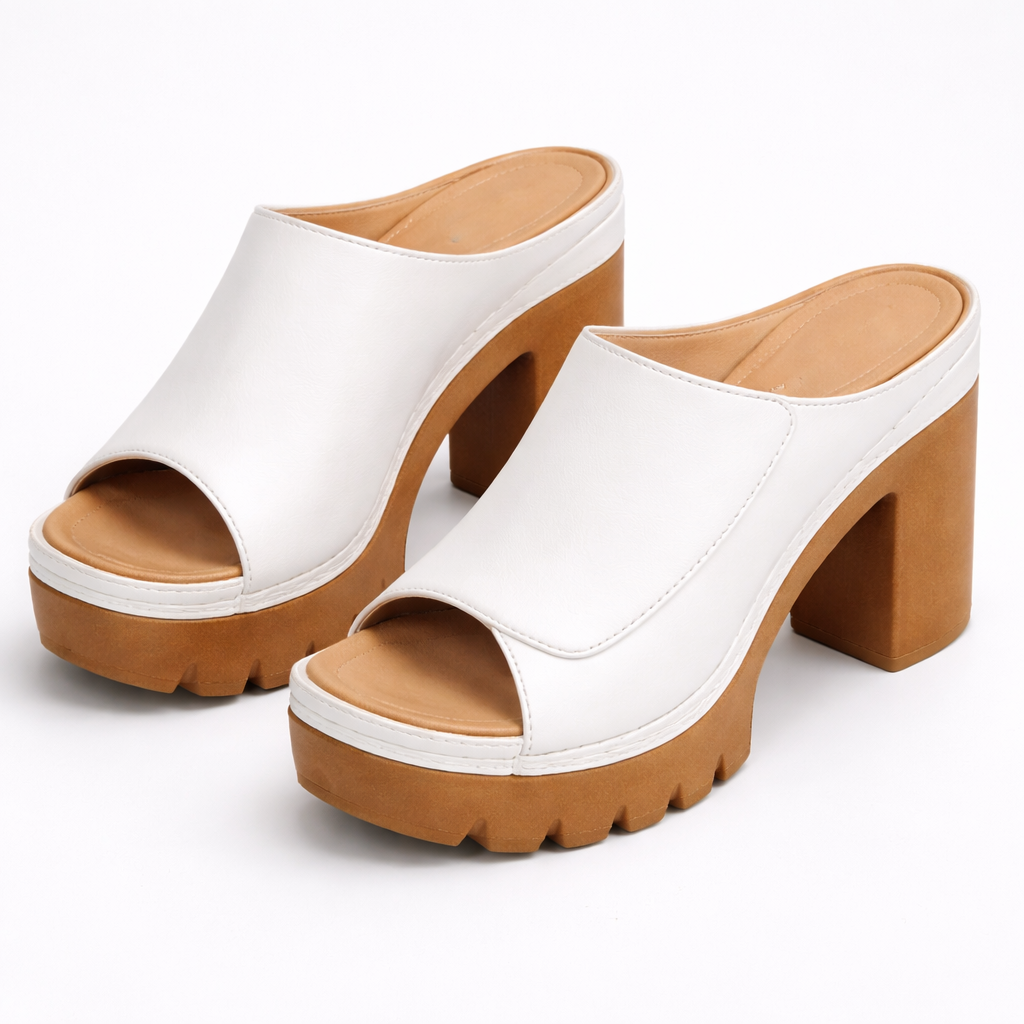 Mizella | Sandales à plateforme élégantes avec talon bloc