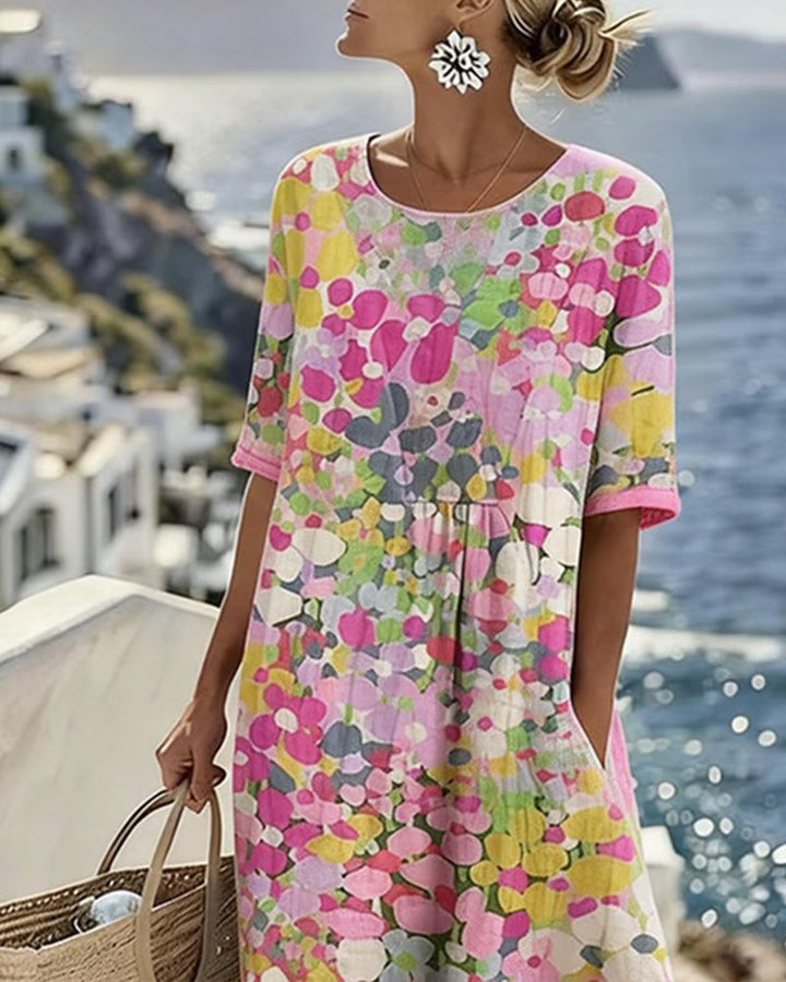 Fleuré - Robe Midi Imprimée
