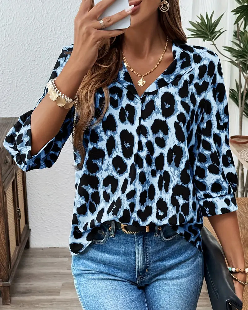 LA ROSALYN - BLOUSE À MANCHES 3/4