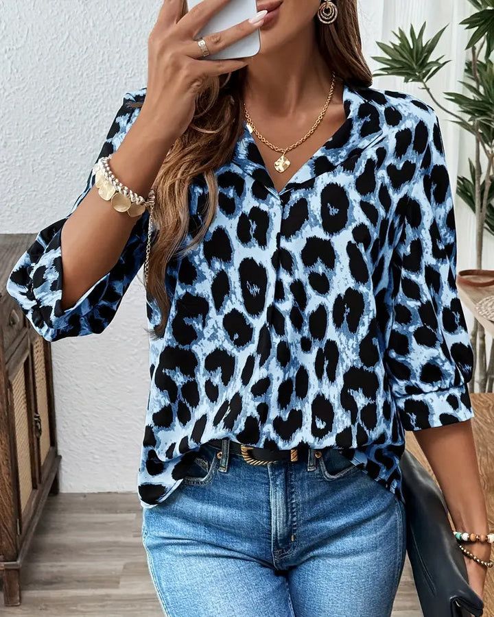 LA ROSALYN - BLOUSE À MANCHES 3/4