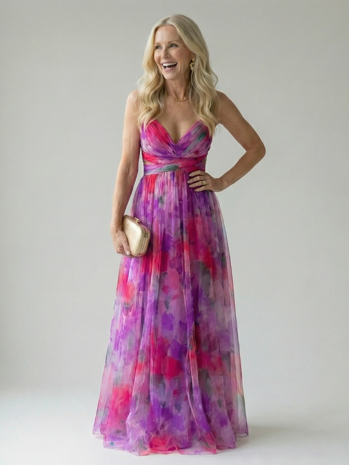 Isel | Robe Maxi Croisée Douce