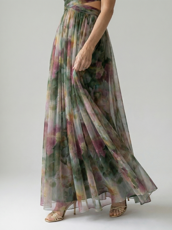 Isel | Robe Maxi Croisée Douce