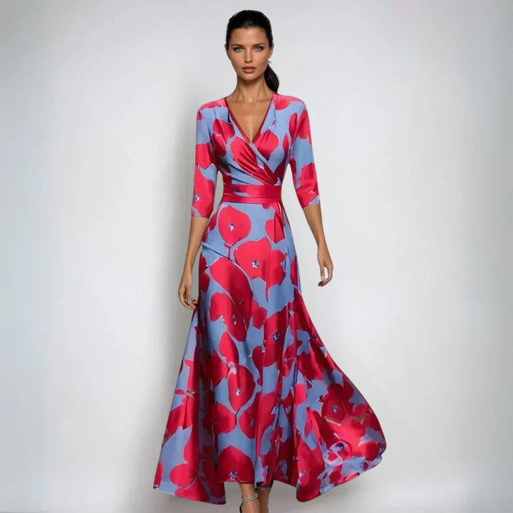 Chloe | Robe Élégante à Fleurs