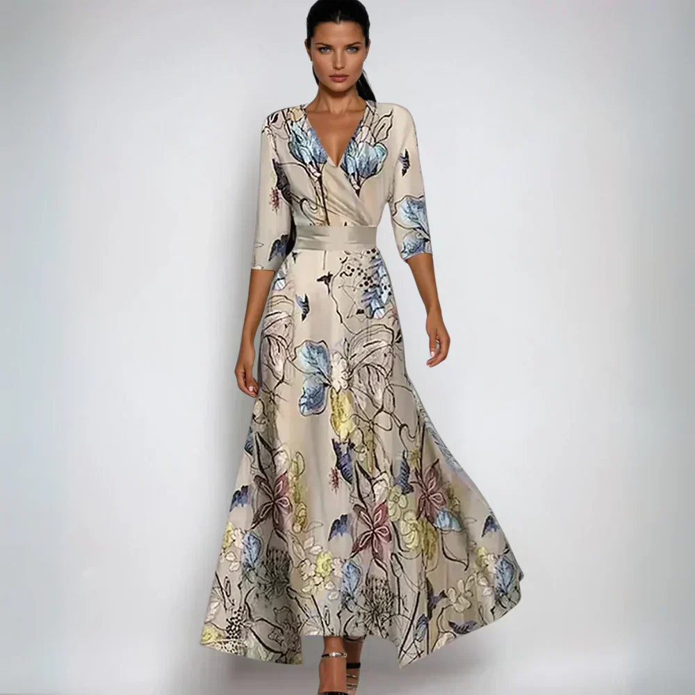 Chloe | Robe Élégante à Fleurs