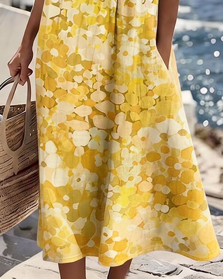 Fleuré - Robe Midi Imprimée