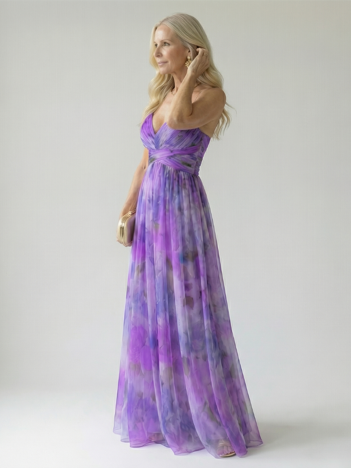 Isel | Robe Maxi Croisée Douce