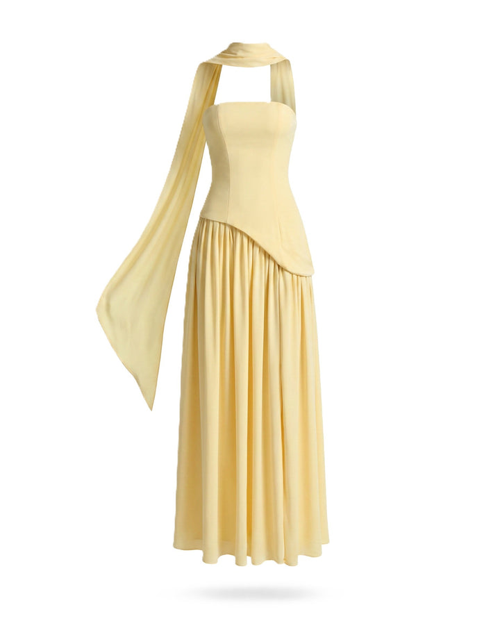 Robe dos croisé