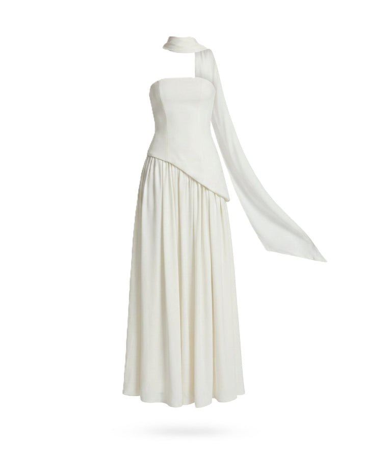 Robe dos croisé