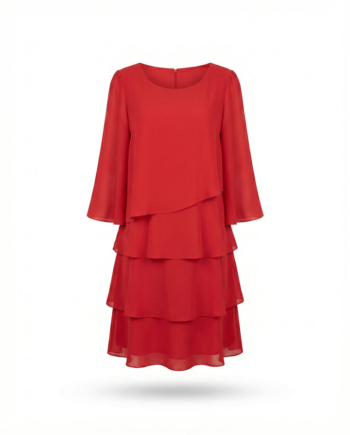Robe à volants légers