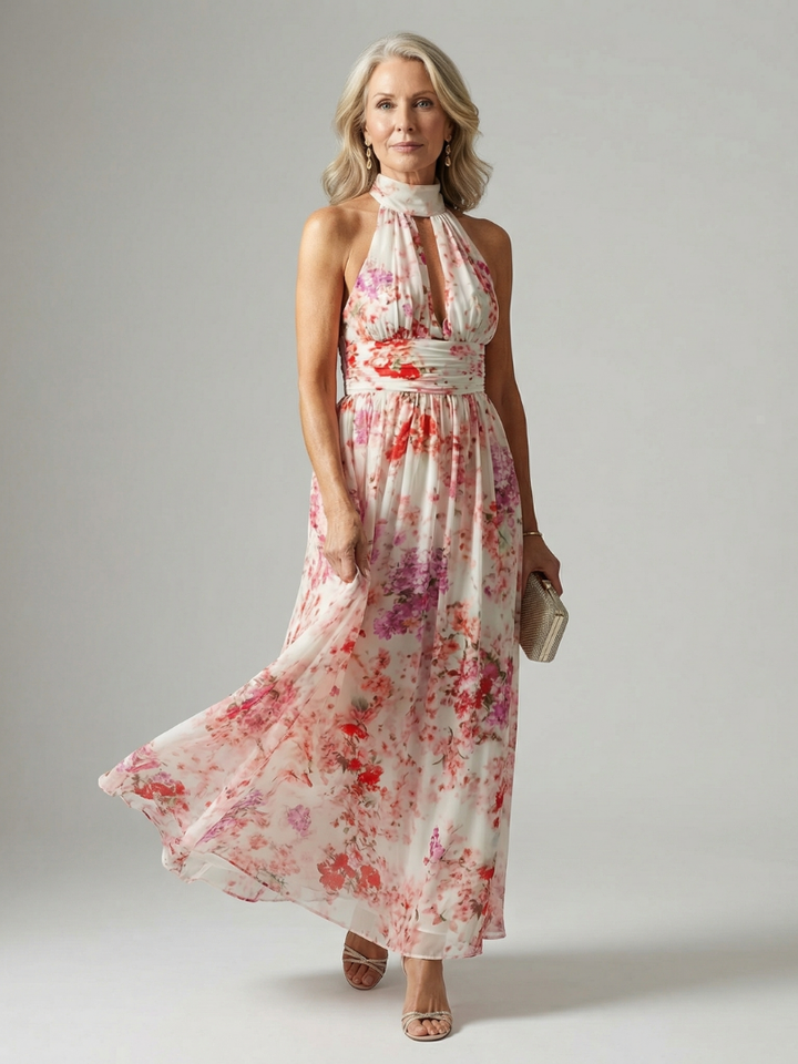 Elyon | Robe Maxi Fluide Fleurie
