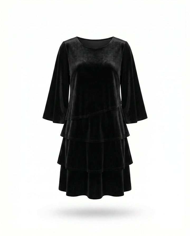Robe à volants légers