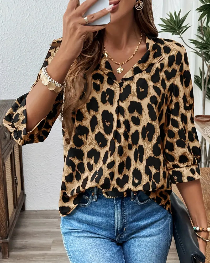 LA ROSALYN - BLOUSE À MANCHES 3/4