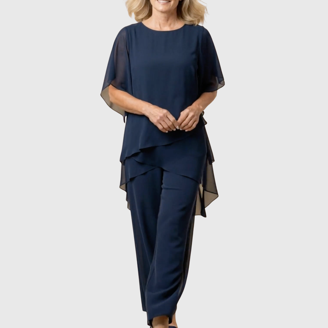 Linda | Ensemble palazzo drapé