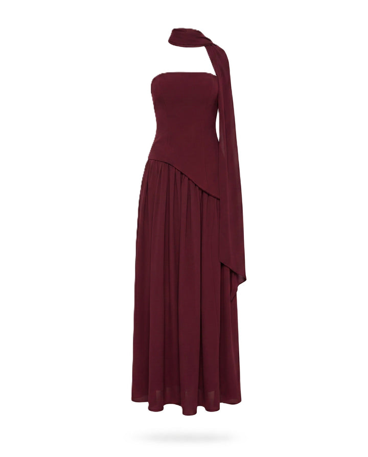 Robe dos croisé