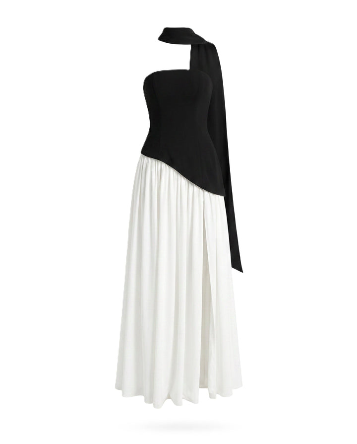 Robe dos croisé