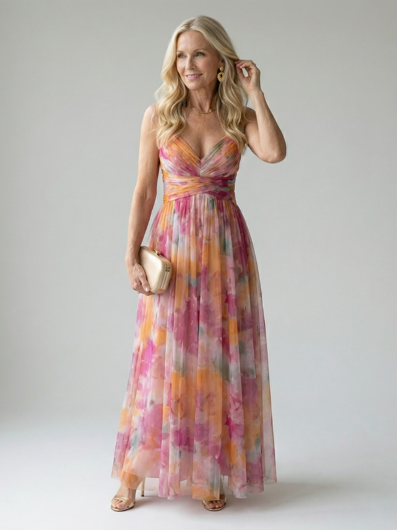 Isel | Robe Maxi Croisée Douce