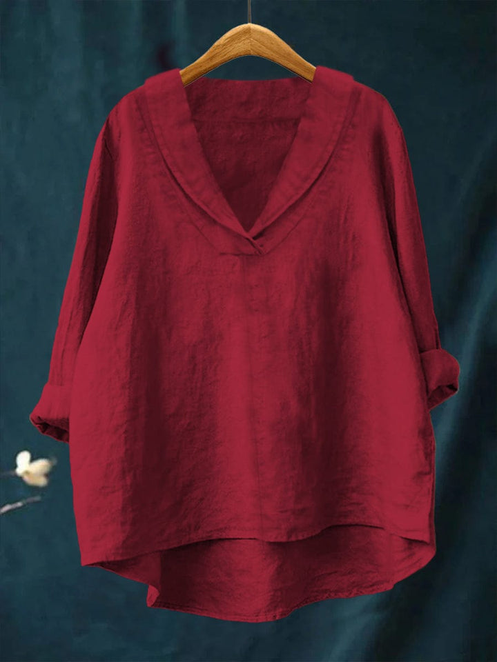 Hortense™ | Blouse à col V fluide