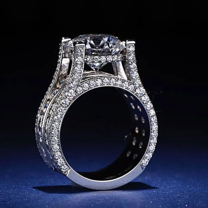 Sanae™ | Bague de fiançailles ronde