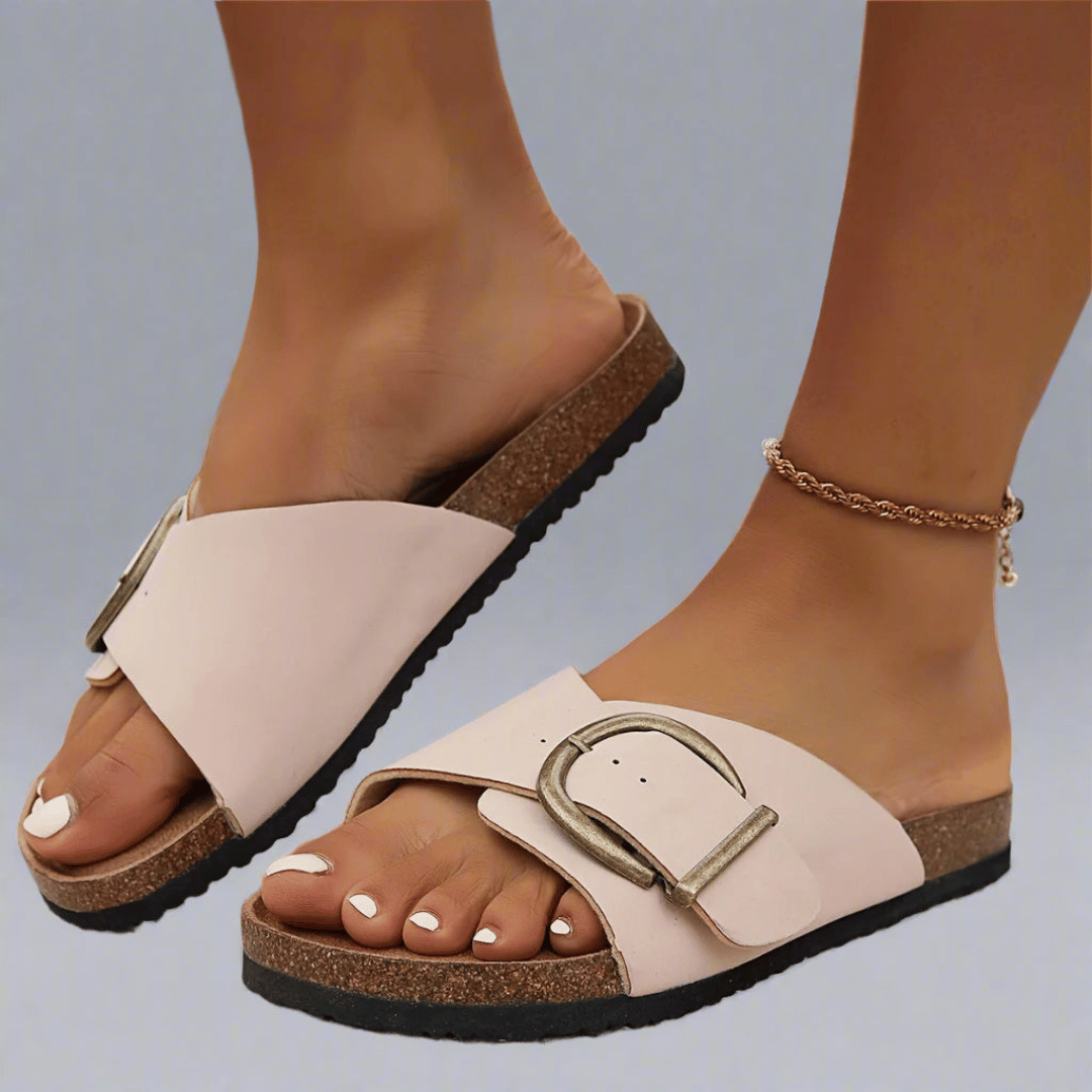 Freya - Sandales Légères de Type Slip-On