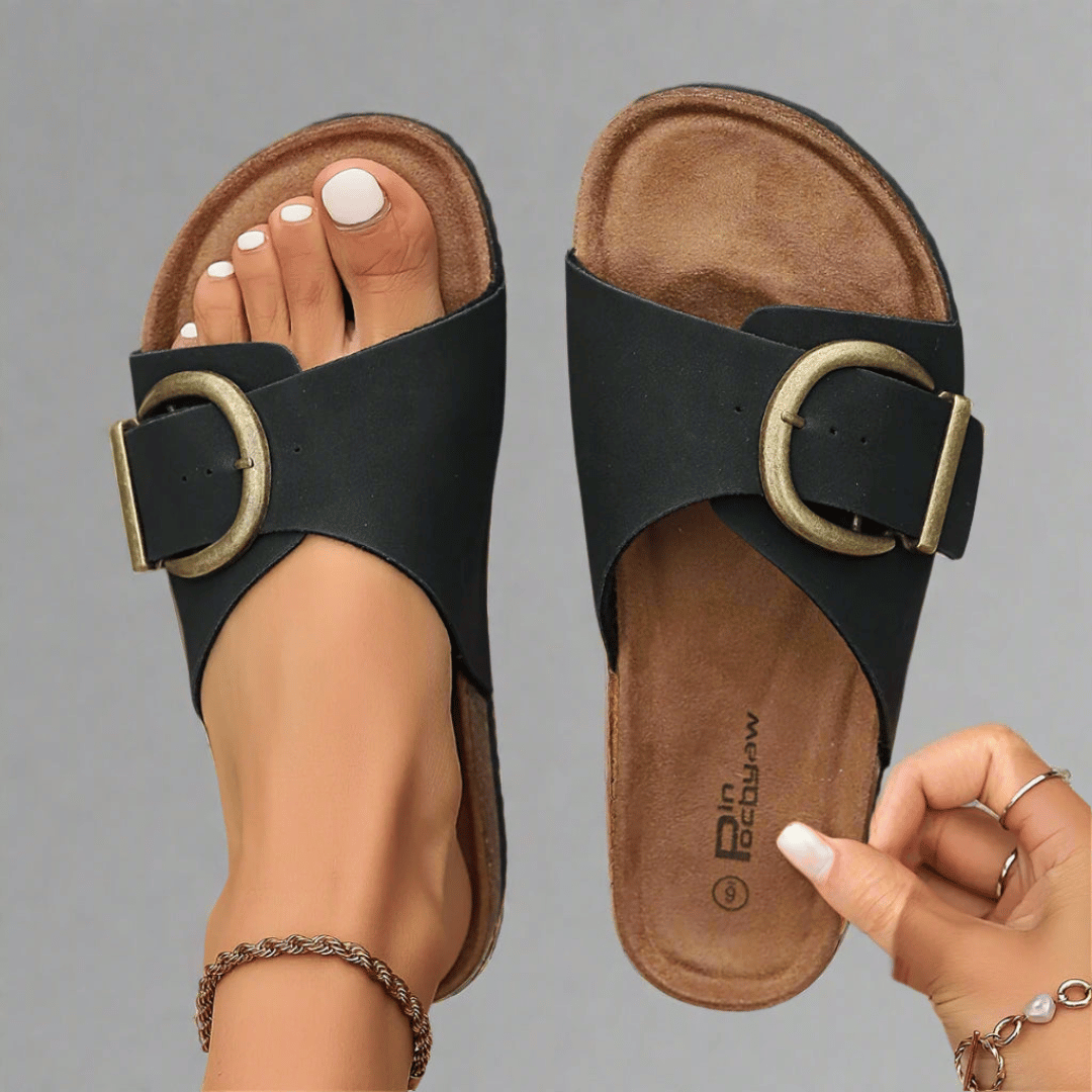 Freya - Sandales Légères de Type Slip-On