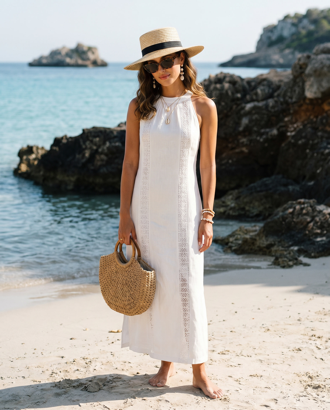 Robe en Blanche