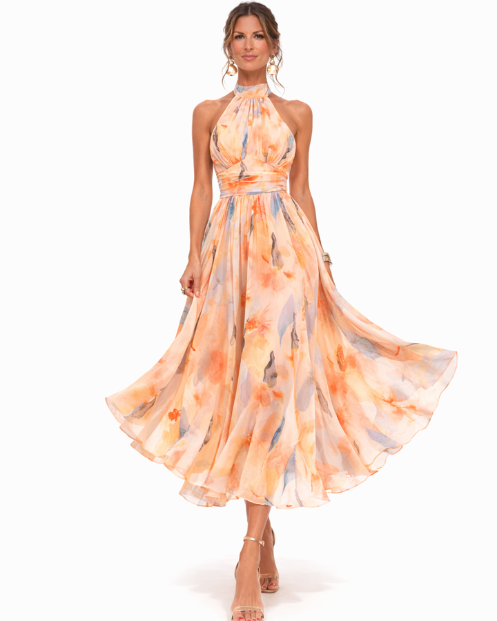 Aurora | Robe à décolleté américain