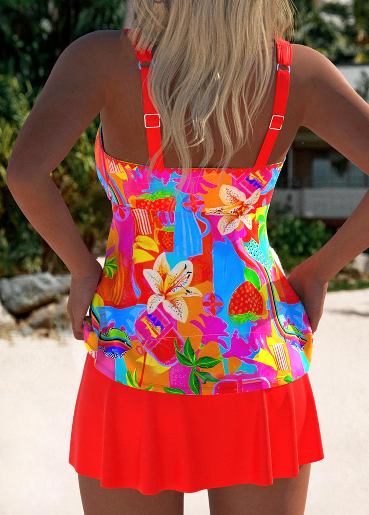 Eleanor™ | Maillot de bain tankini floral élégant