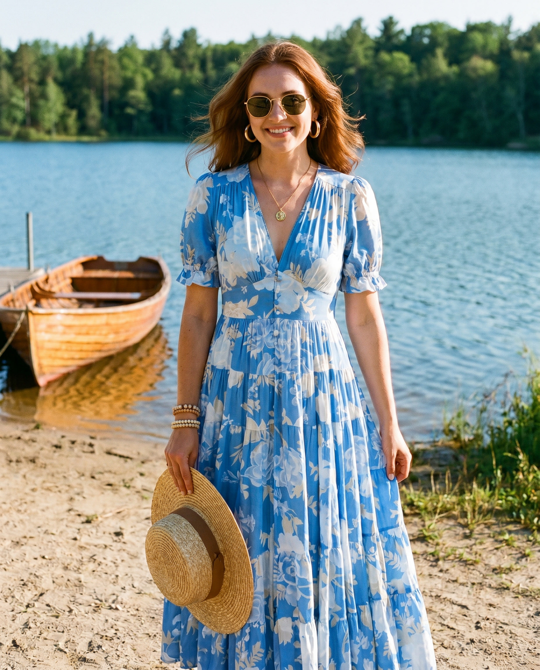 Robe Imprimée Champêtre