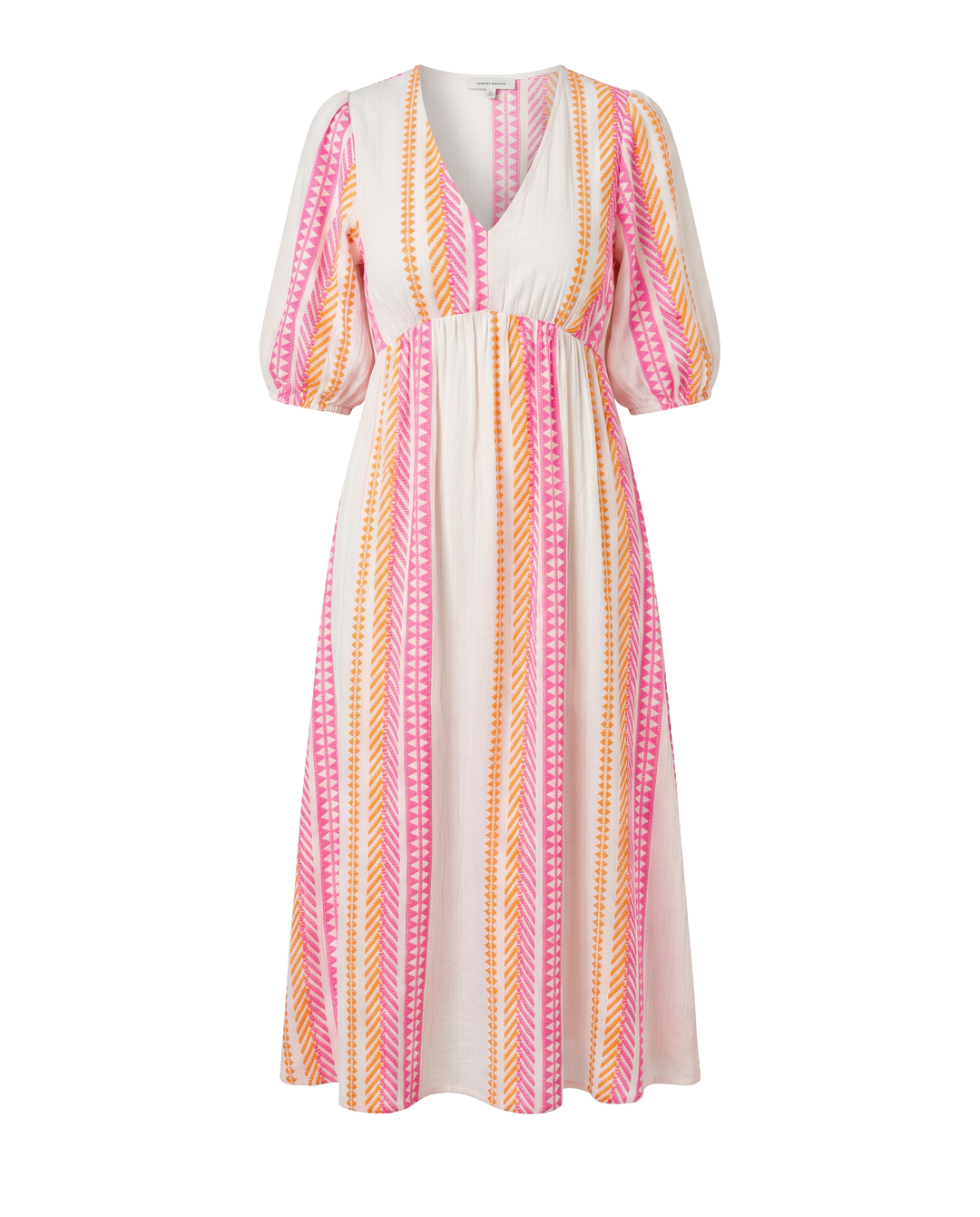 Robe A-Ligne à Col V