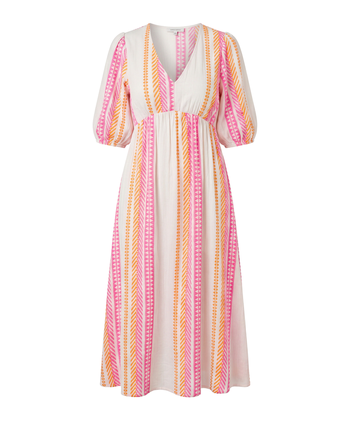 Robe A-Ligne à Col V