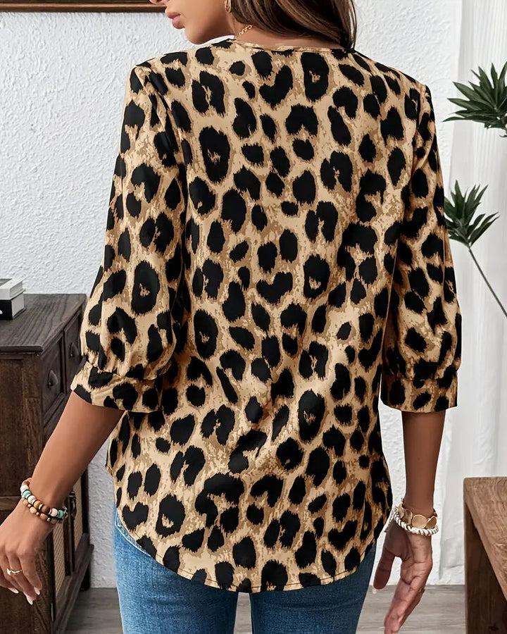 LA ROSALYN - BLOUSE À MANCHES 3/4