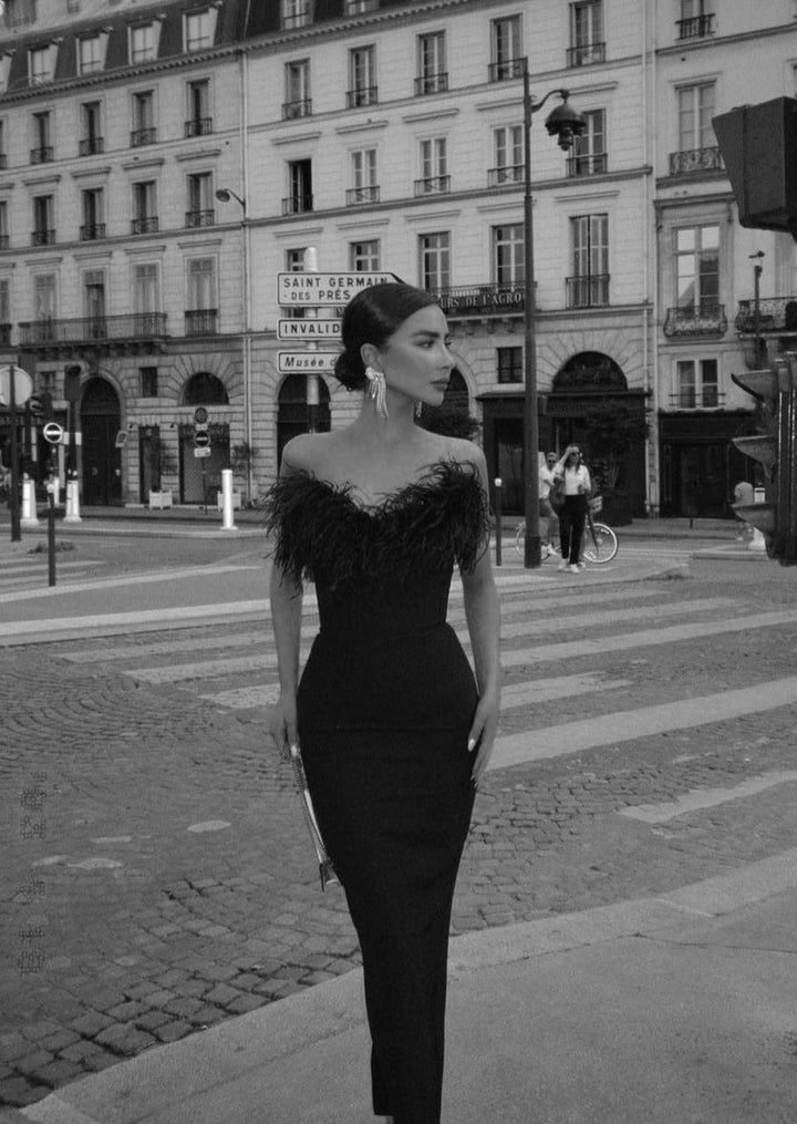 Anastasia™ | Robe à plumes