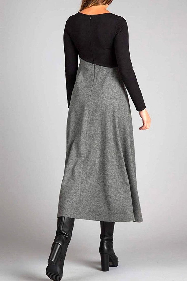 Casa™ | Robe maxi à manches longues