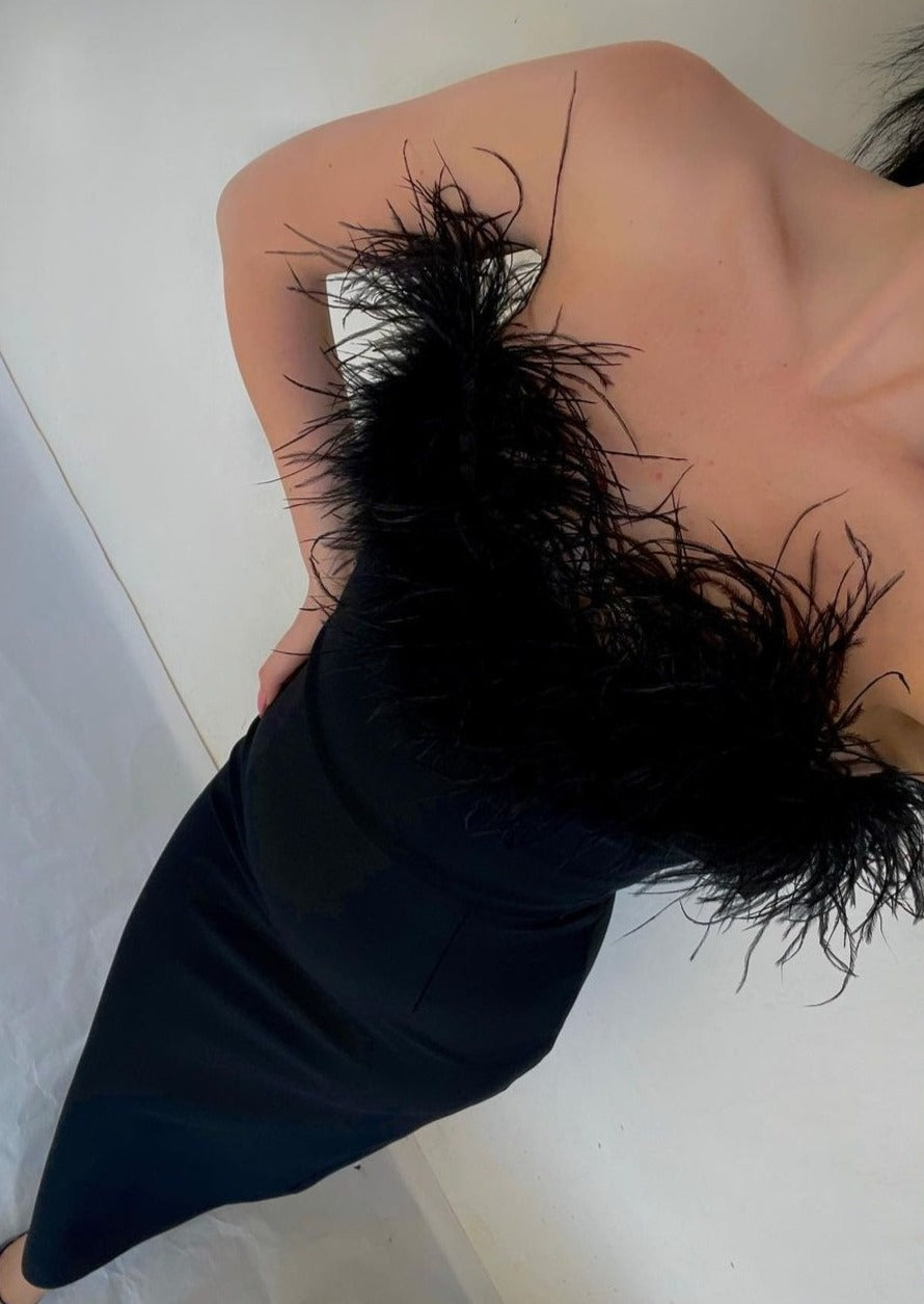 Anastasia™ | Robe à plumes
