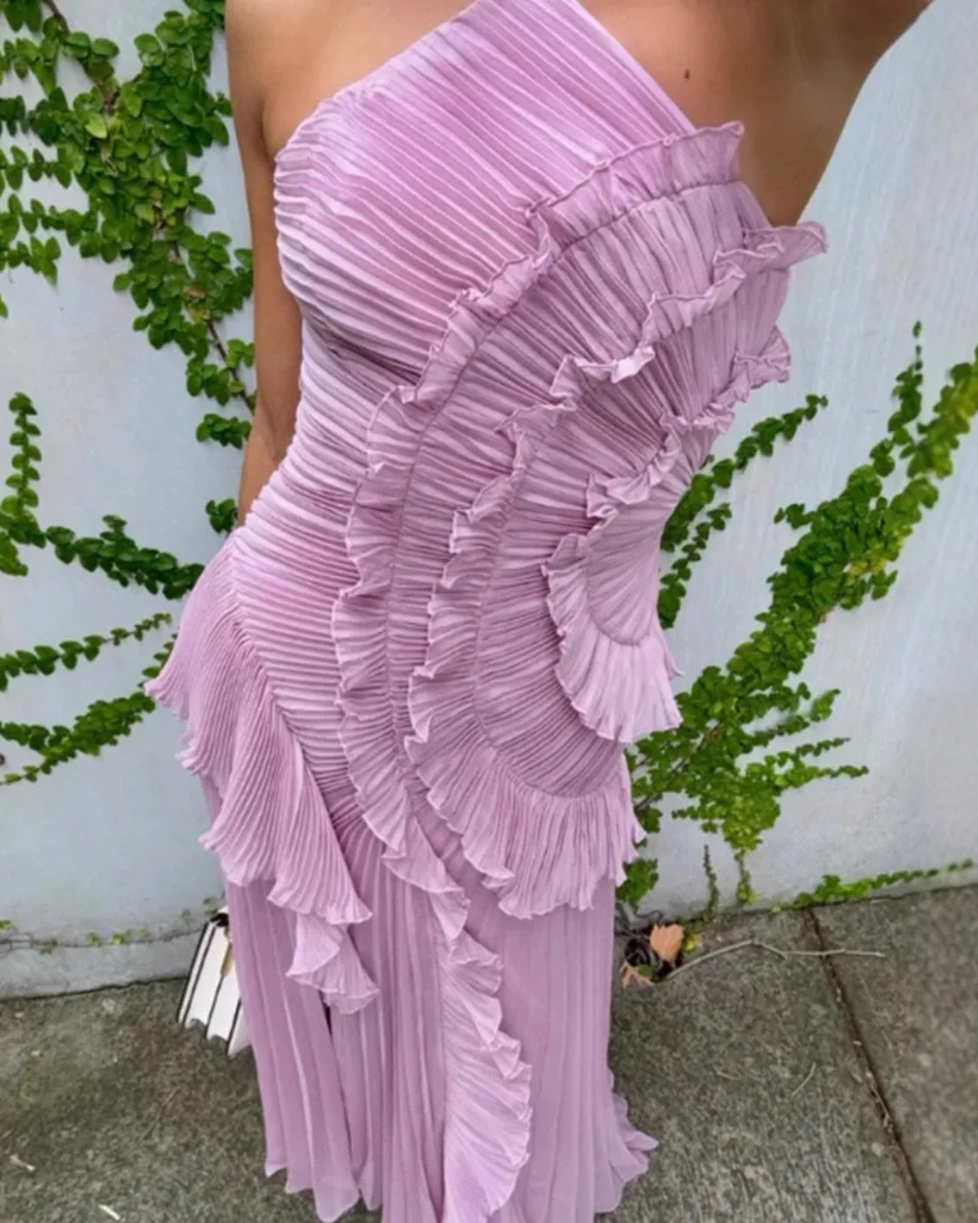Robe de Nuit Plissée
