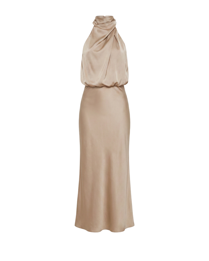 Robe en avec Découpe