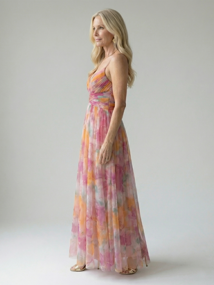 Isel | Robe Maxi Croisée Douce