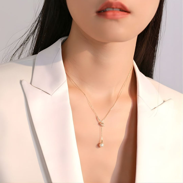 Parisienne™ | Collier perle Serpentine