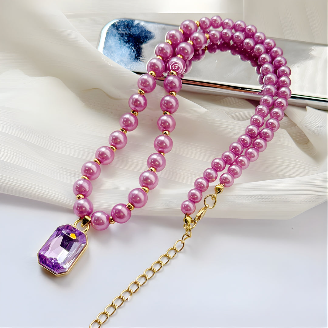 Clémence™ | Collier de perles scintillantes