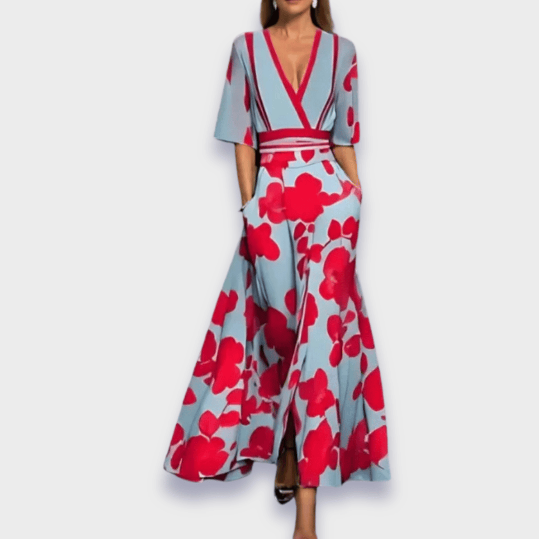 Chloe | Robe Élégante à Fleurs