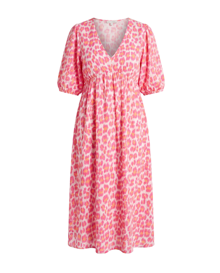 Robe A-Ligne à Col V