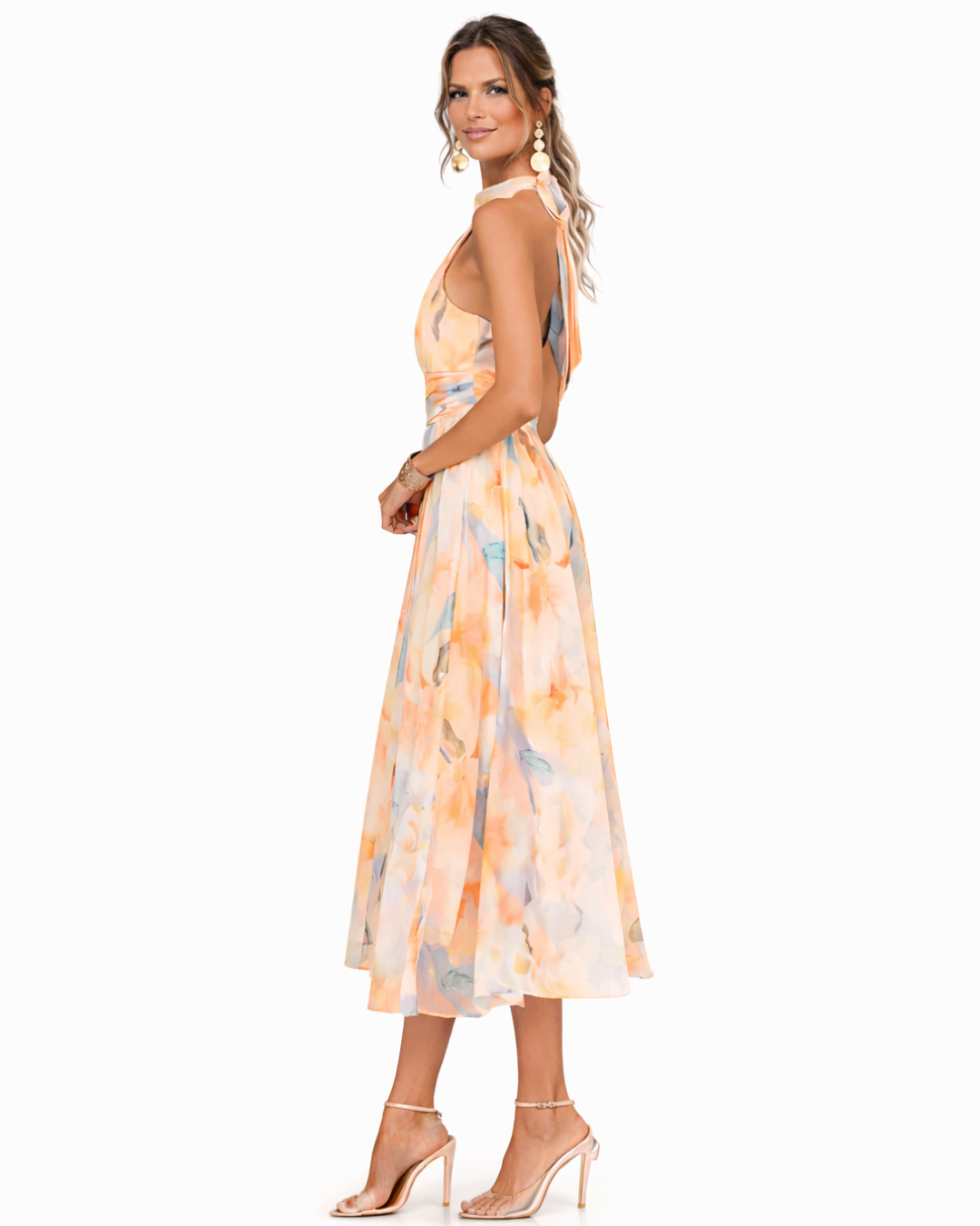 Aurora | Robe à décolleté américain