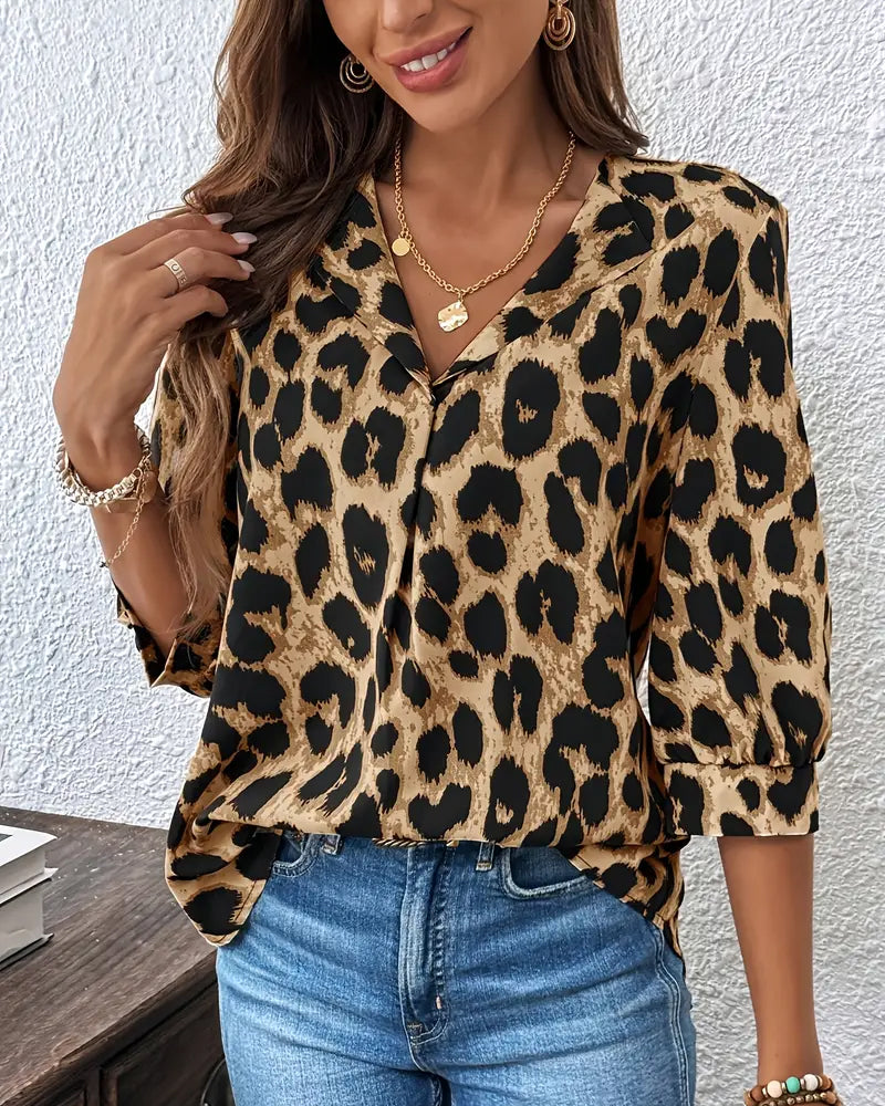LA ROSALYN - BLOUSE À MANCHES 3/4