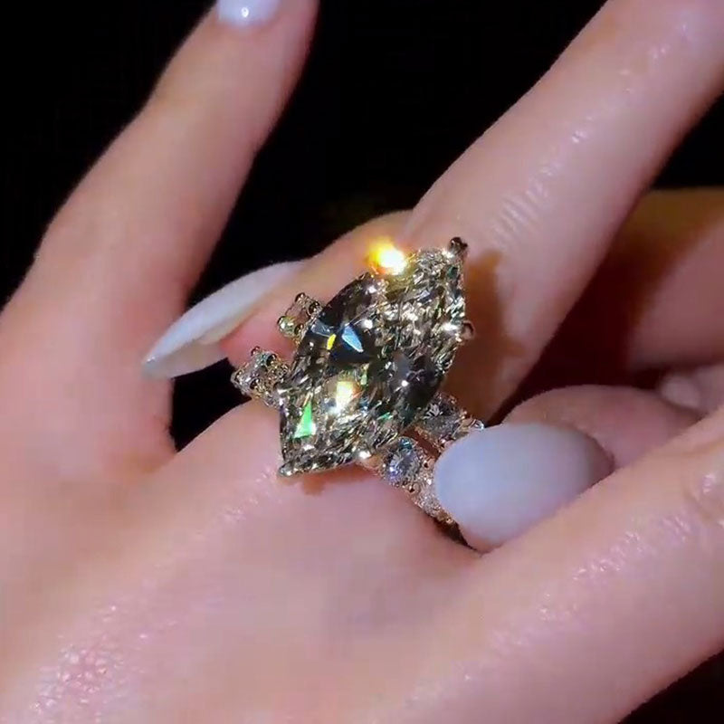 Marquisea™ | Ensemble de mariée marquise halo caché