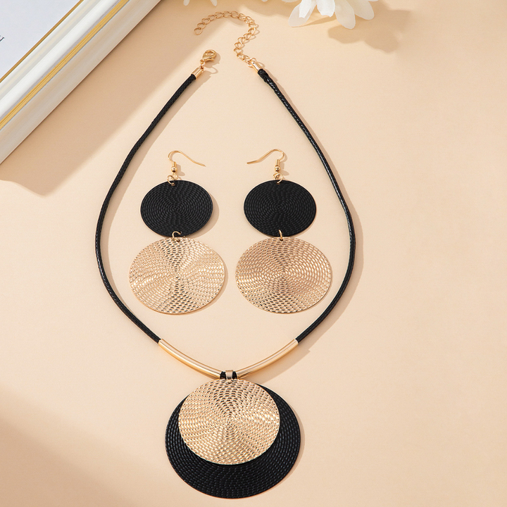 Nathalie™ | Parure médaillons chic