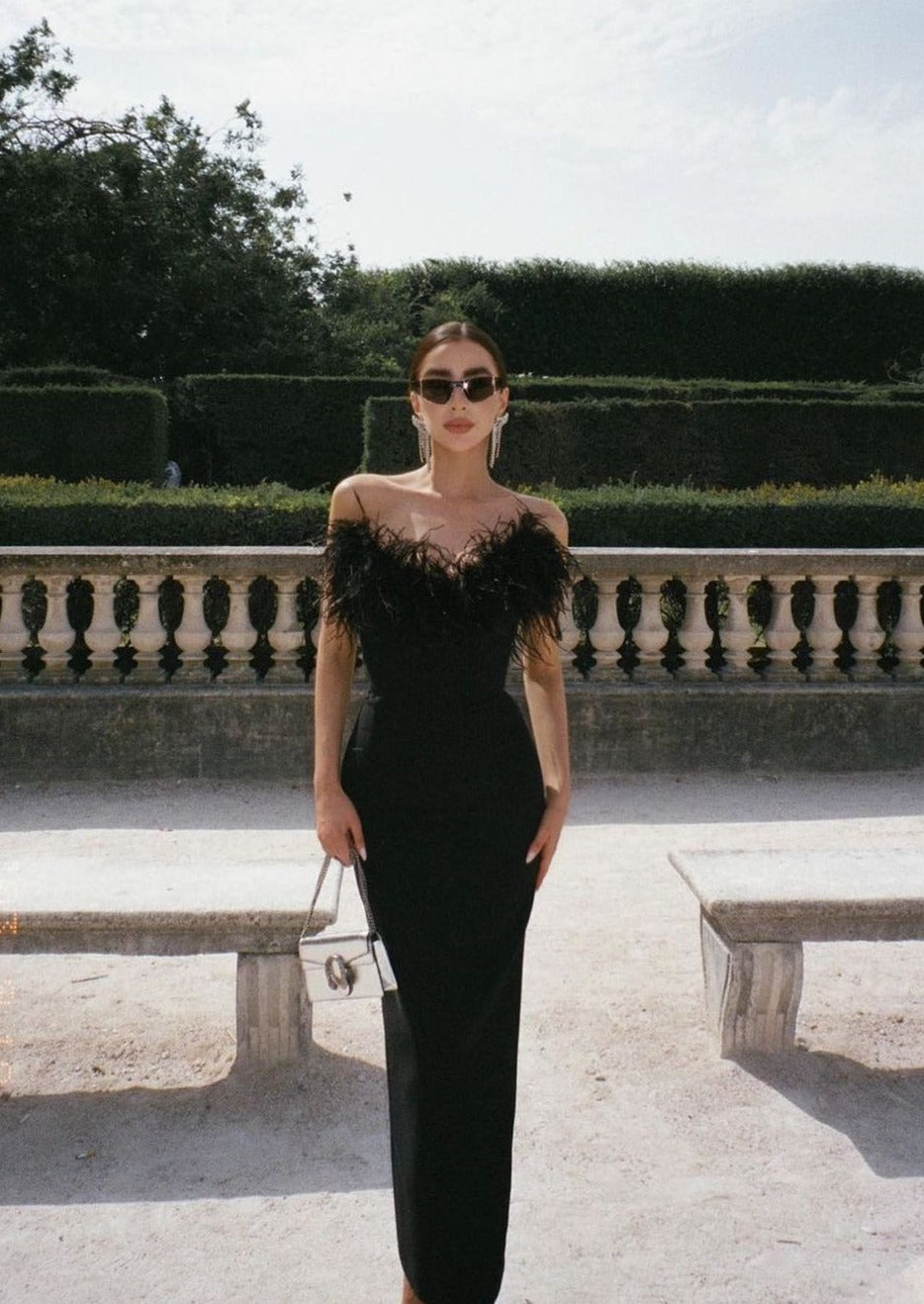 Anastasia™ | Robe à plumes